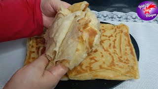 EL AÇMASI YUMUŞACIK GÖZLEMEGözleme Tarif Pastry Recipe [upl. by Nesahc562]