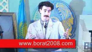 Borats Press Conference on Kazakhstan National Television [upl. by Aknayirp]