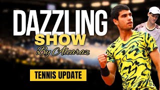 Dazzling show by Alcaraz to beat the Italian Tennis Talks Tennis Lovers [upl. by Miett477]