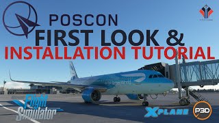 NextGen VATSIMIVAO Competitor POSCON  First Look amp Installation Tutorial Give it a go [upl. by Aramoiz]