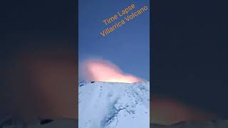 Time Lapse Villarrica Volcano villarrica volcano noche timelapse [upl. by Kaslik]