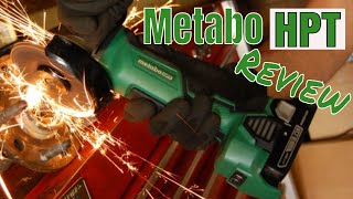 Metabo HPT cordless 18v grinder review HiKOKi was Hitachi G18DBALQ4 [upl. by Apgar845]