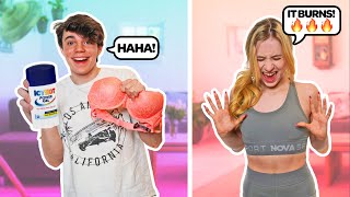 I Put ICY HOT In My GIRLFRIENDS BRA PRANK BAD IDEA🧊🔥Jentzen Ramirez [upl. by Ready]