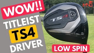 Titleist TS4 Driver Review  Love This Driver [upl. by Kralc]