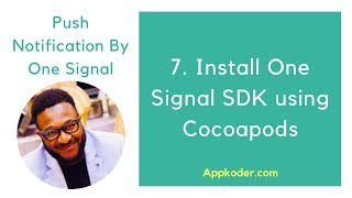 7 Install One Signal SDK using Cocoapods [upl. by Graehl]