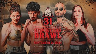 BYB 31 Stockyard Brawl Live Public WeighIn and FaceOff [upl. by Atinrev]