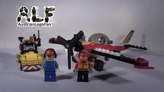 Lego City 60019 Stunt Plane  Kunstflugzeug  Lego Speed Build Review  AustrianLegoFan [upl. by Immac]