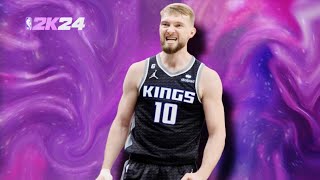 NBA 2k24 Domantas REBOUND GOD Sabonis 4WAY BEAST THE 5v5 Destroyer [upl. by Tizes]