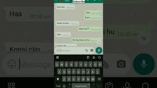 WhatsApp Prank Chat With BestFriend [upl. by Jimmie]