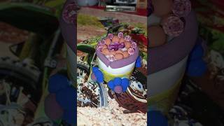 😳🙀💗I turned waste box into new box  best out of waste use diy cake slime viralvideo [upl. by Anaz267]