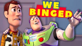 we BINGED every Toy Story movie [upl. by Yren]