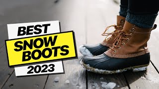 Best Snow Boots for 2023 Warmth and Style [upl. by Lundin20]