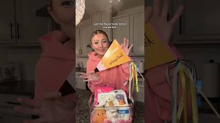 HER FIRST DAY OF SCHOOL SURPRISE BASKET🥹✏️🤍📓 backtoschool surprise family [upl. by Jeremy]