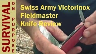 Swiss Army Fieldmaster Knife Review [upl. by Airamahs]