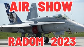 Air Show Radom 2023 [upl. by Aihseket485]