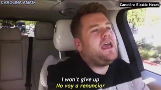 Sia Carpool Karaoke「Sub Español」P 2  By Carolina Amao [upl. by Elletnuahs]