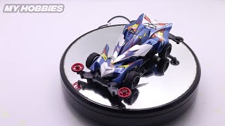 Mini 4WD  Auldey  Saint Warrior  Test Run [upl. by Arriat]