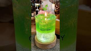 Matcha Latte Candle 🍵✨ diy candelart candlecraft resin candlemaking resinart artandcraft [upl. by Abisha209]