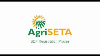 AgriSETA SDF Registration Process [upl. by Asyal285]