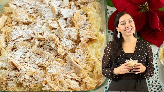 The Best Holiday Dessert Greek Milfey Napoleon Pastry in an easy Pie [upl. by Sucirdor]