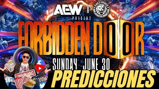 PREDICCIONES  FORBIDDEN DOOR 2024 [upl. by Wallford]