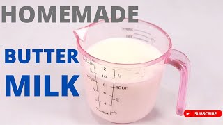 How to Make Buttermilk at Home [upl. by Hooper]