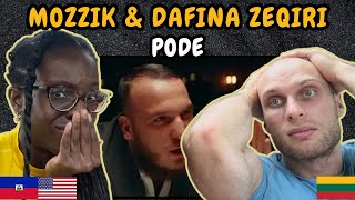 REACTION TO MOZZIK amp Dafina Zeqiri  PODE Music Video  FIRST TIME LISTENING TO MOZZIK [upl. by Claudian903]