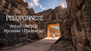 Ancient PELOPONNESE  Argos Nafplio Mycenae amp Epidaurus  Greece Travel Vlog [upl. by Nevil]