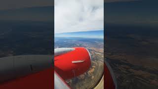 Flying Over Spain 🇪🇸 With JET2 To Leeds Bradford Airport 🛬 shorts [upl. by Otrebilif]