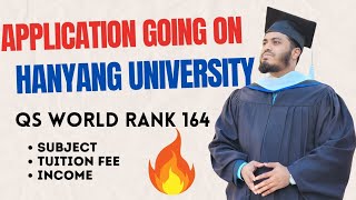 Hanyang University  Application Going On  Best University In Seoul  Study In South Korea  Mehedi [upl. by Anilos]