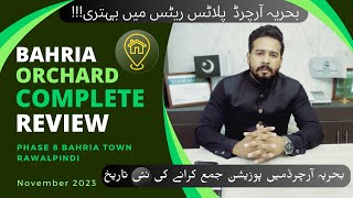 Bahria Orchard phase 8 Bahria Town Rawalpindi  Complete review [upl. by Neom]