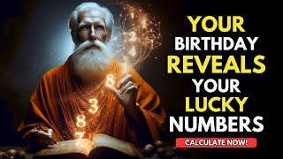 🍀LUCKY NUMBERS According To Your Age 🥳WIN LOTTERY WITH YOUR BIRTHDAY ✨Buddhist Teachings [upl. by Olli245]