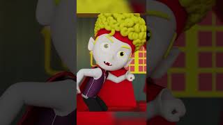 Chicky Vampiro LyaLya y la Bruja  D Billions Canciones Infantiles shorts db [upl. by Adnovahs401]