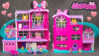 49 Minutes Satisfying with Unboxing Disney Minnie Mouse Toys Collection Miniature House  ASMR [upl. by Aidiruy967]