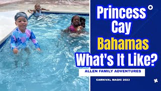 Carnival Magic 2023 What Is Princess Cay Like [upl. by Oglesby]