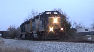 CSX GP382 2562 w Nice K5LA Runs Light as M78004 on 2421 [upl. by Athena]