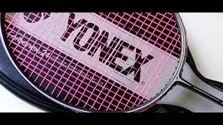 Yonex Carbonex 21  Super Slim Carbon Graphite Shaft  80s  Made In Japan  Badminton Racket [upl. by Weider587]