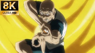 Netero vs Meruem 4K8K  Hunter Hunter Episodes 125126 [upl. by Su742]