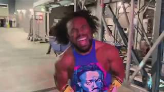 Xavier Woods and Tyler Breeze sing Batista theme song Vol 4  Wrestlemania edition [upl. by Gabrielson]