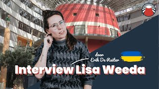 Interview LISA WEEDA over haar roman Aleksandra  De Haagse Hogeschool [upl. by Noiek]