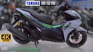 Yamaha NVX 155 VVA ABS 2024 Matte Gray [upl. by Judy]