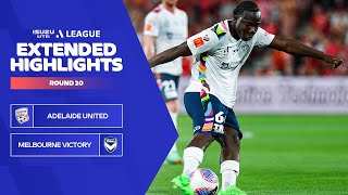 Adelaide United v Melbourne Victory  Extended Highlights  Isuzu UTE ALeague 202324  Round 20 [upl. by Aysan]