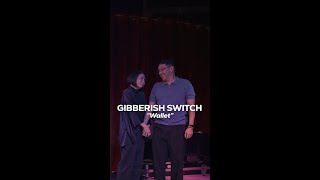 SPIT performs an improvised scene switching to gibberish on buzz  Gibberish Switch  Wallet [upl. by Birk]