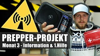 Projekt PrepperKeller 4 1Hilfe amp Informationsbeschaffung Krisenvorsorge  Prepping [upl. by Ycart]