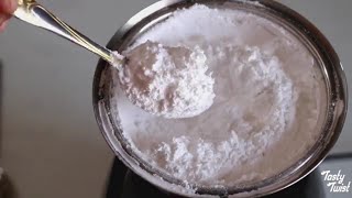 Icing Sugar in 1 Minute  Homemade Icing Sugar  Homemade Confectionary Sugar  Powdered Sugar [upl. by Dripps]