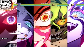 Demon Slayer The Hinokami ChroniclesAll Ultimate Arts All New DLC Characters Including ENG DUB [upl. by Jannel]