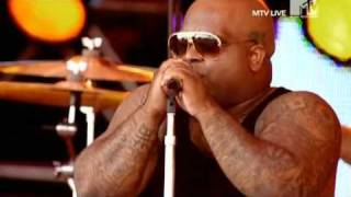 Gnarls Barkley Reckoner Live Roskilde 2008 [upl. by Aratahc269]