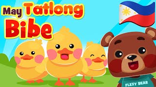 May Tatlong Bibe in Filipino  Kids Nursery Rhymes amp Songs  Awiting Pambata [upl. by Honebein655]