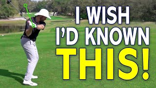 I Wish I Had Known THIS About the Backswing [upl. by Juanita]