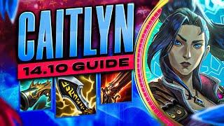 How to Play Caitlyn  1410 Caitlyn ADC Gameplay Guide  League of Legends [upl. by Regni]